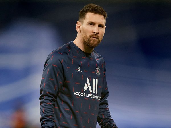 Penyerang Paris Saint-Germain, Lionel Messi.