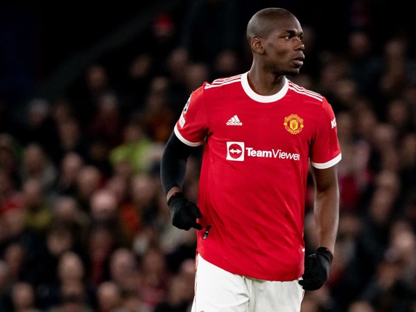 Gelandang Manchester United, Paul Pogba.