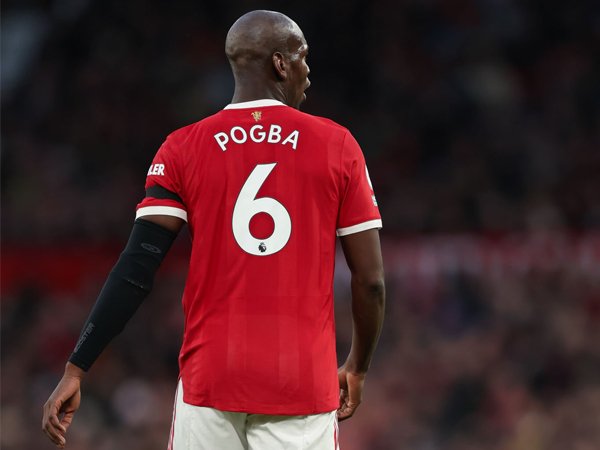 Gelandang Manchester United, Paul Pogba.