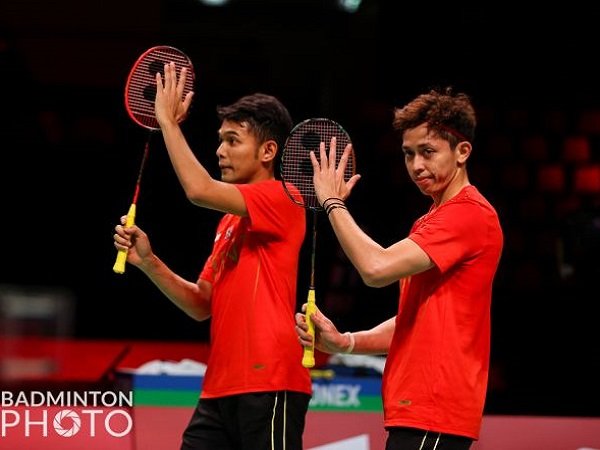 Fajar/Rian Amankan Tiket 16 Besar Korea Open 2022