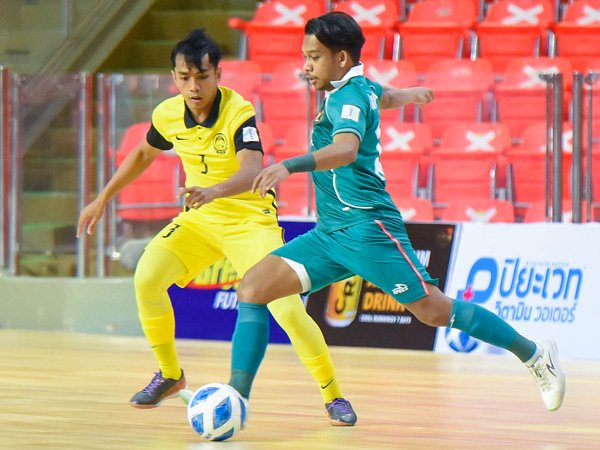 Laga timnas futsal Indonesia kontra Malaysia di Piala AFF 2022