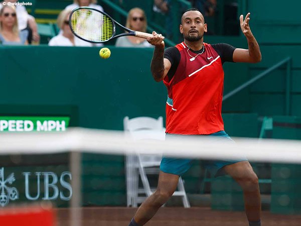 Nick Kyrgios sabet kemenangan pertama di clay-court sejak 2019 di Houston