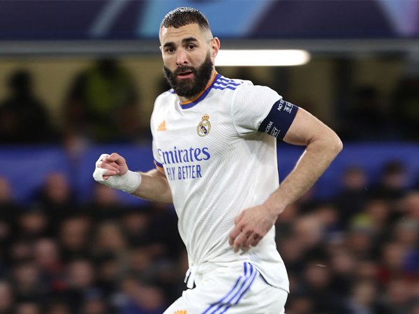Striker Real Madrid, Karim Benzema.