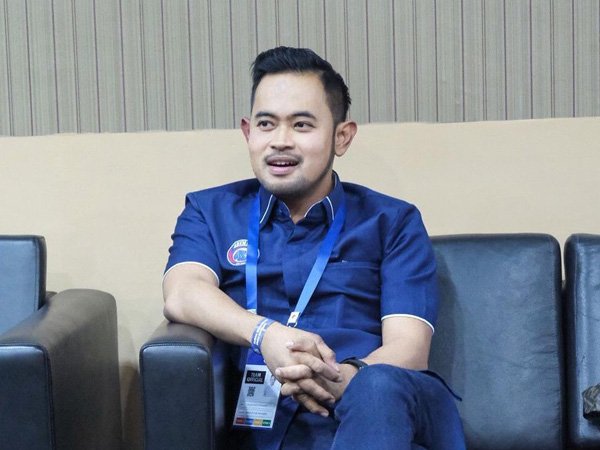 Presiden klub Arema FC, Gilang Widya Pramana