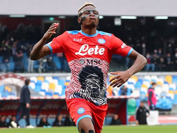 Penyerang Napoli, Victor Osimhen.