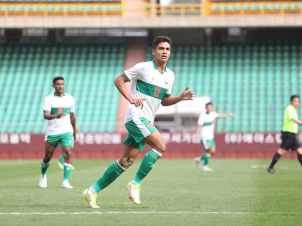 Penyerang timnas Indonesia U-23, Muhammad Ridwan