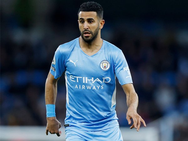 Winger Manchester City, Riyad Mahrez.