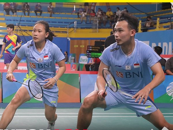 Rinov/Mentari ke Perempat Final Kejuaraan Bulu Tangkis Asia 2022
