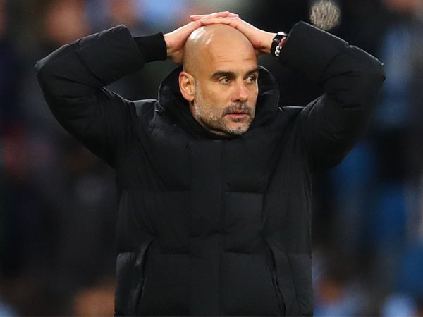 Manajer Manchester City, Pep Guardiola.