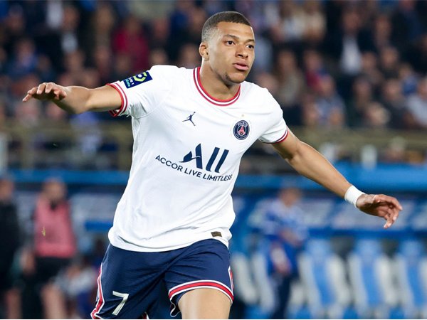 Penyerang Paris Saint-Germain, Kylian Mbappe.