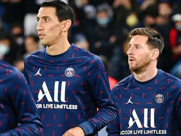 Angel Di Maria dan Lionel Messi