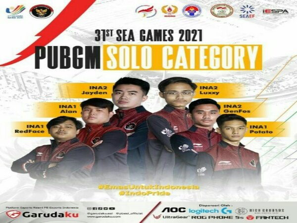 Ada Luxxy, Berikut Roster Indonesia di PUBG Mobile Solo SEA Games 2021