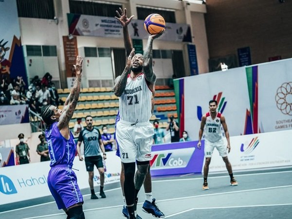 Jamarr Johnson minta maaf usai tidak bisa bantu Indonesia meraih medali di SEA Games 2021.