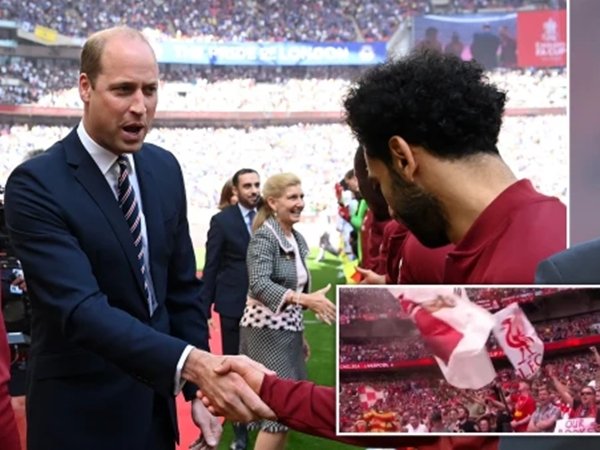 Pengeran William dicemooh selama final Piala FA antara Liverpool dan Chelsea  (Sumber: Getty)