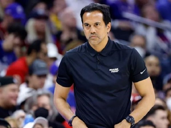 Pelatih Miami Heat, Erik Spoelstra.