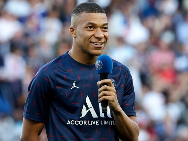 Penyerang Paris Saint-Germain, Kylian Mbappe.