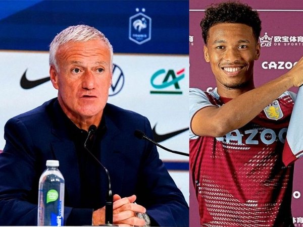 Boubacar Kamara dan Didier Deschamps