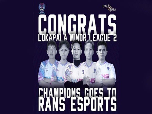 Sempat Tersandung, RANS Esports Sukses Menjuarai Lokapala Minor League S2