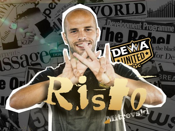 Pemain asing pertama Dewa United FC, Risto Mitrevski