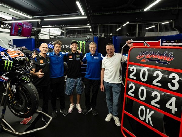 Fabio Quartararo resmi perpanjang kontrak dengan Monster Energy Yamaha.