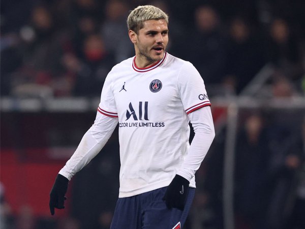 Penyerang Paris Saint-Germain, Mauro Icardi.