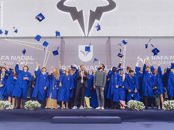 Ini pesan Rafael Nadal bagi murid-murid yang lulus dari akademinya