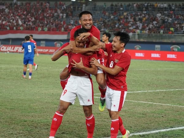 Dimas Drajad jadi pencetak gol pertama timnas Indonesia ke gawang Nepal