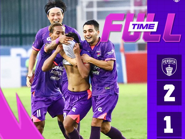 Persita Tangerang raih kemenangan di Derby Tangerang atas Dewa United FC