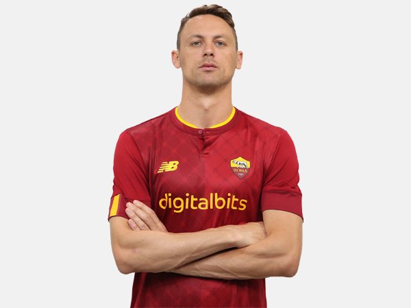Gelandang AS Roma, Nemanja Matic.