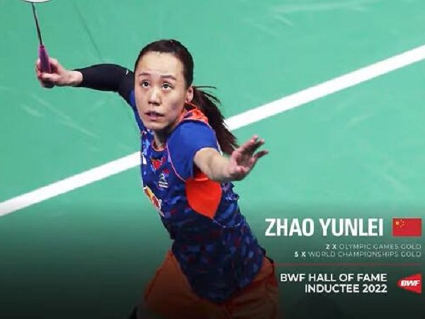 Dilantik BWF Hall of Fame, Zhao Yunlei Janji Terus Promosikan Bulu Tangkis