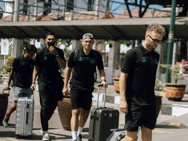 Skuat PSS Sleman bersiap menghadapi babak perempat final Piala Presiden 2022 kontra Persib Bandung