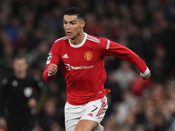 Penyerang Manchester United, Cristiano Ronaldo.