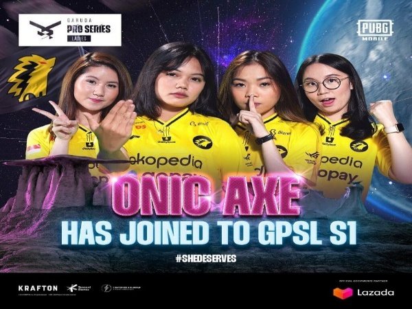 ONIC Axe Menjadi Tim Pertama Diundang ke GPSL Season 1