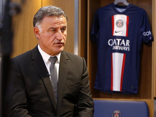 Manajer Paris Saint-Germain, Christophe Galtier.