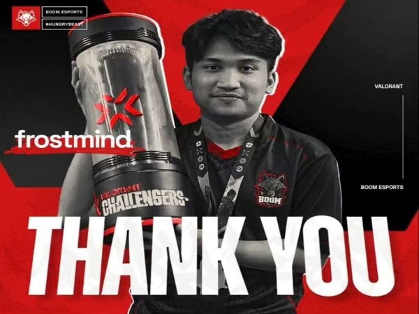 frostmind Resmi Berpisah dengan Tim VALORANT BOOM Esports