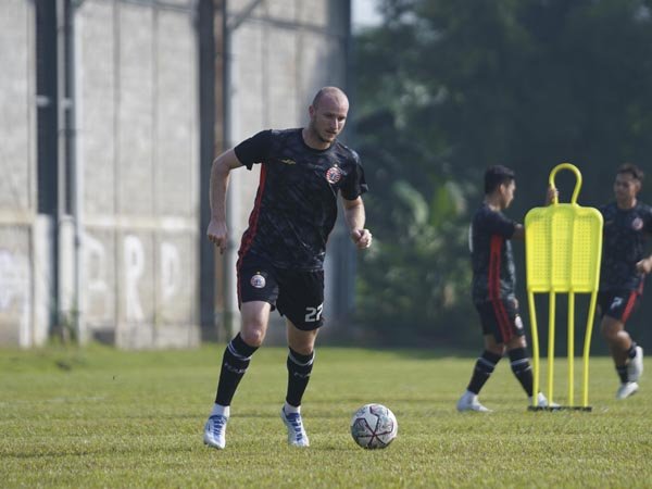 Penyerang anyar Persija Jakarta, Michael Krmencik