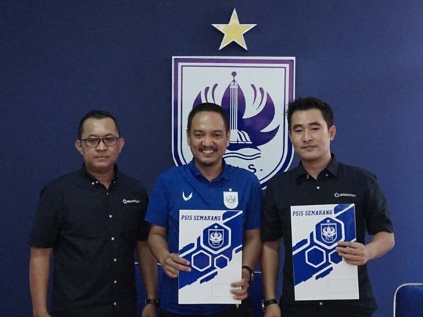 PSIS Semarang resmi menjalin kerja sama dengan perusahaan distributor gadget
