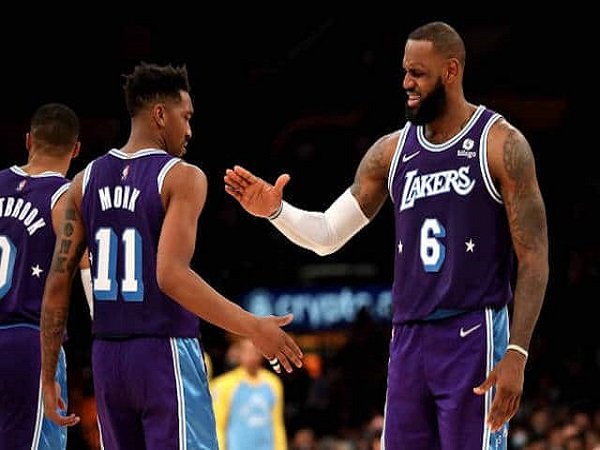 Malik Monk saat masih bermain bersama LeBron James. (Images: Getty)