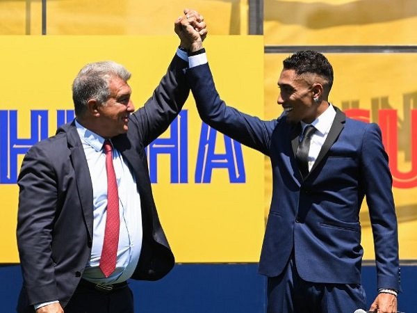 Presiden Barcelona, Joan Laporta. (Images: Getty)