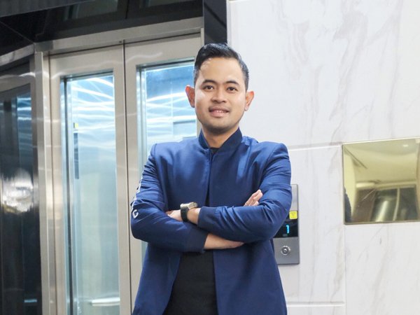 Presiden klub Arema FC, Gilang Widya Pramana