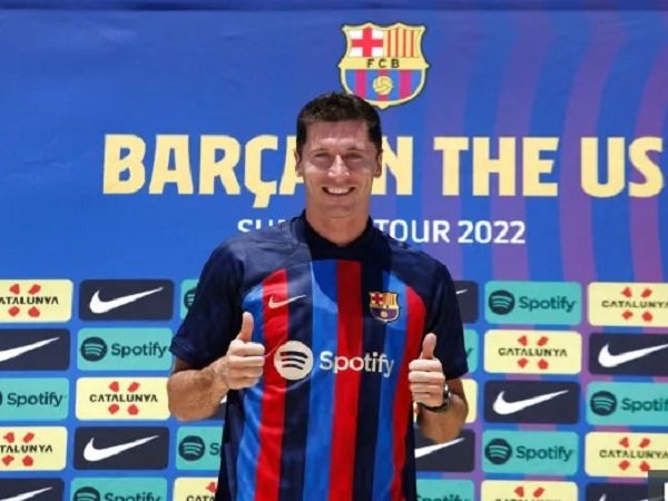 Penyerang anyar Barcelona, Robert Lewandowski. (Images: Getty)