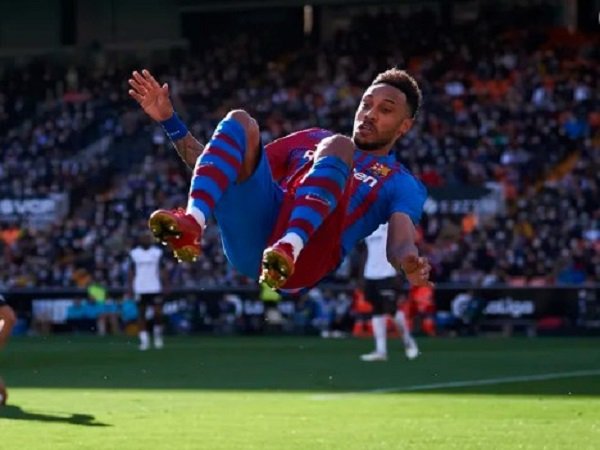 Penyerang Barcelona, Pierre-Emerick Aubameyang. (Images: Getty)