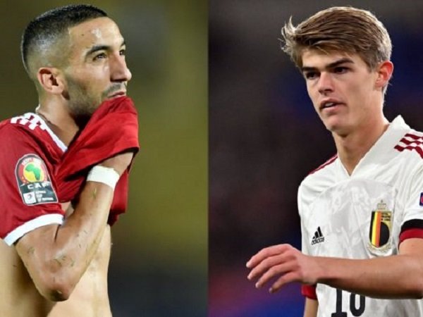 Hakim Ziyech dan Charles De Ketelaere