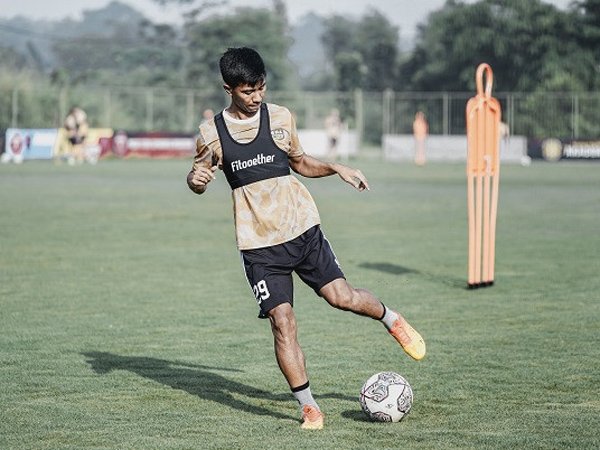 Pemain Dewa United FC, Suhandi pulih dan siap menghadapi Persikabo 1973