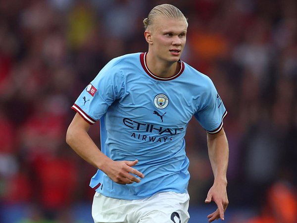 Striker Manchester City, Erling Haaland.