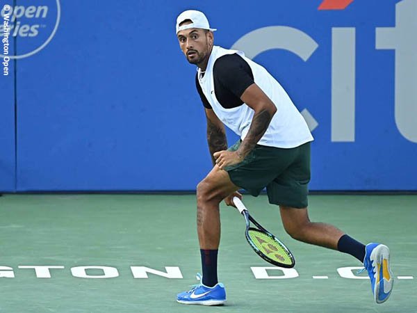 Nick Kyrgios hindari drama di laga pertama Washington
