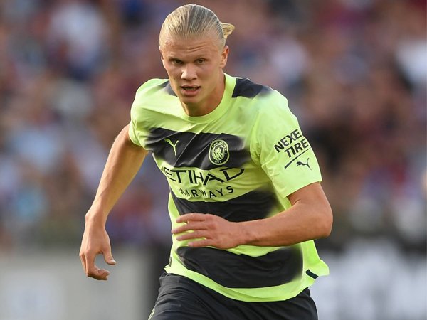 Striker Manchester City, Erling Haaland.