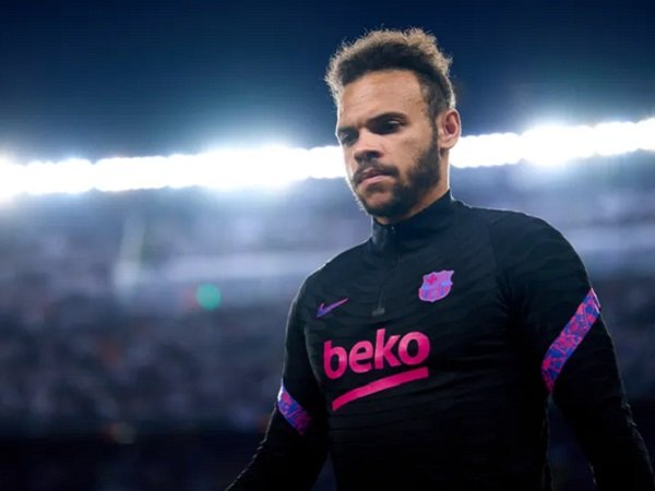 Penyerang Barcelona, Martin Braithwaite. (Images: Getty)