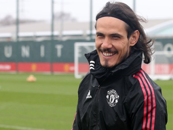 Eks striker Manchester United, Edinson Cavani.