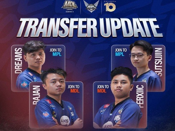 EVOS Legends Naikkan DreamS dan Sutsujin, Ferxiic dan Bajan Degradasi